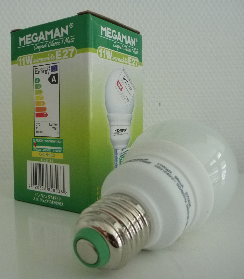 Energiesparlampe Megaman 11 Watt
